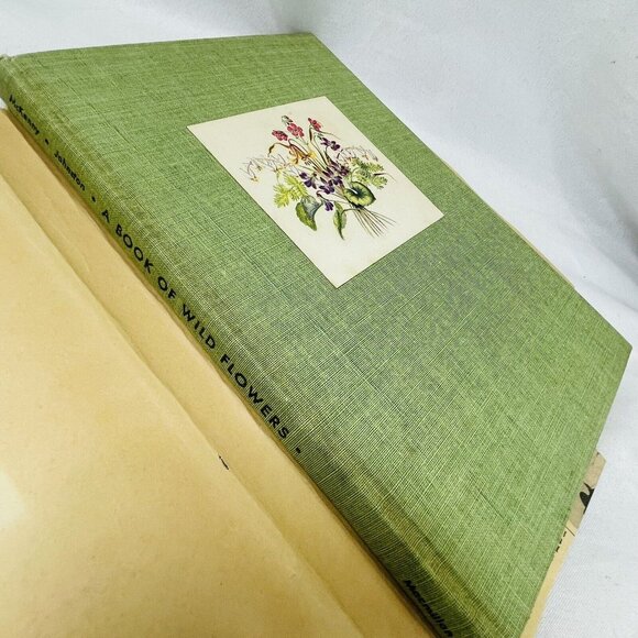Book of Wildflower 1939 with Pressed Floral Lady Slipper  Margaret McKenny - Picture 3 of 11